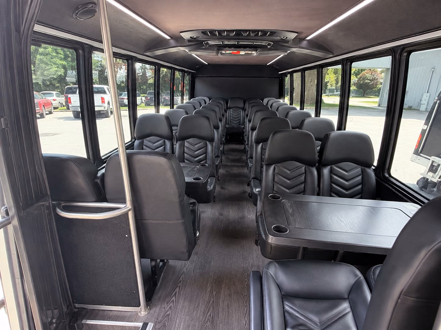 fresno 20 passenger minibus interior