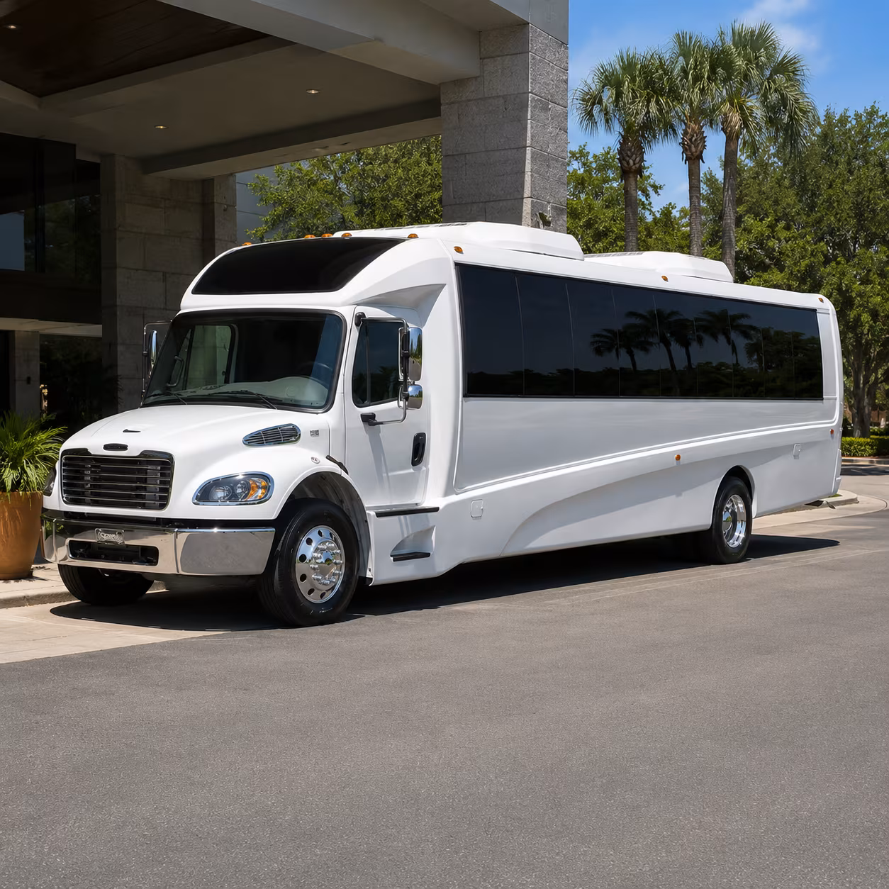 fresno 28 passenger minibus