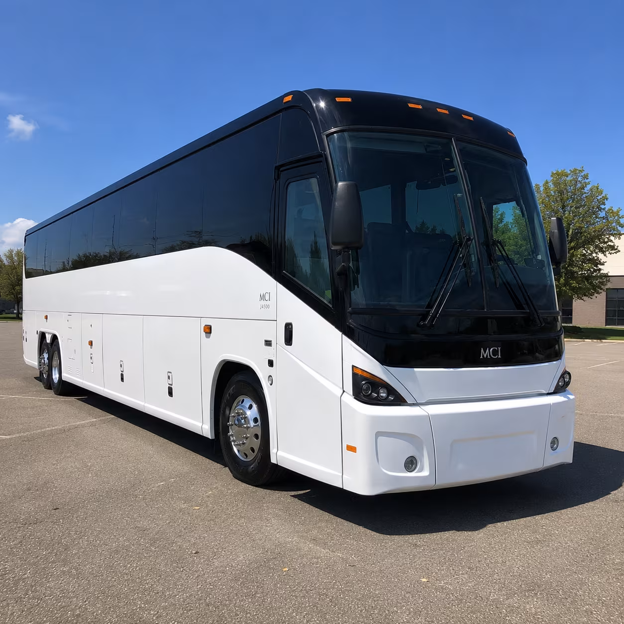 fresno 45 passenger charter bus