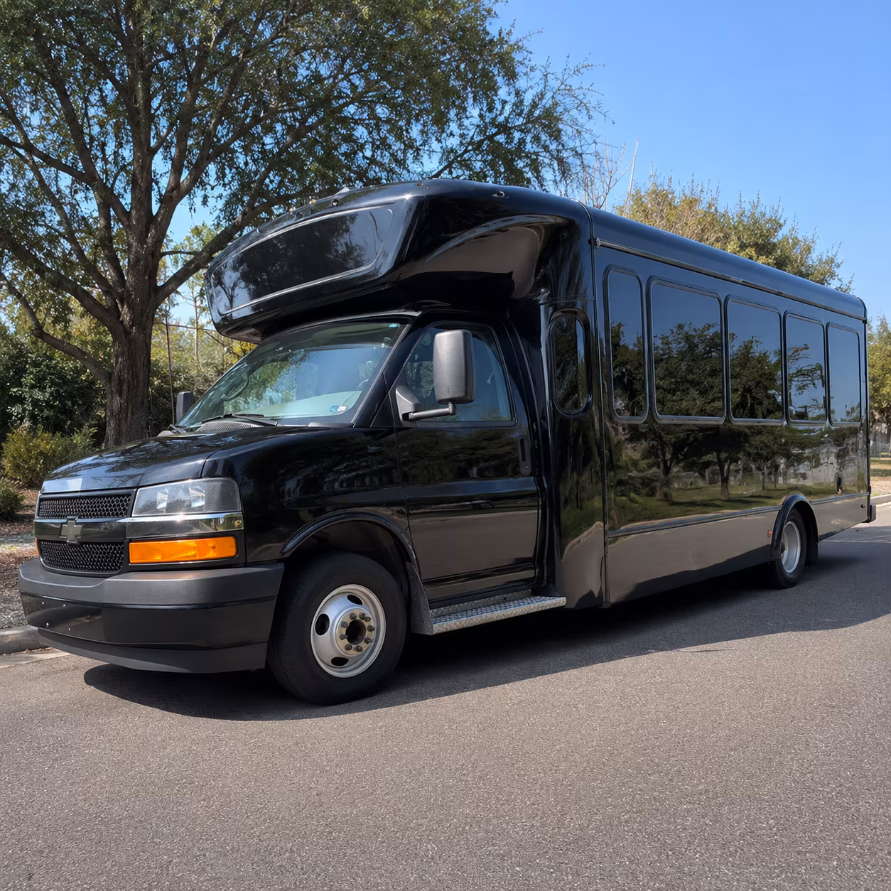 fresno holiday party bus rental