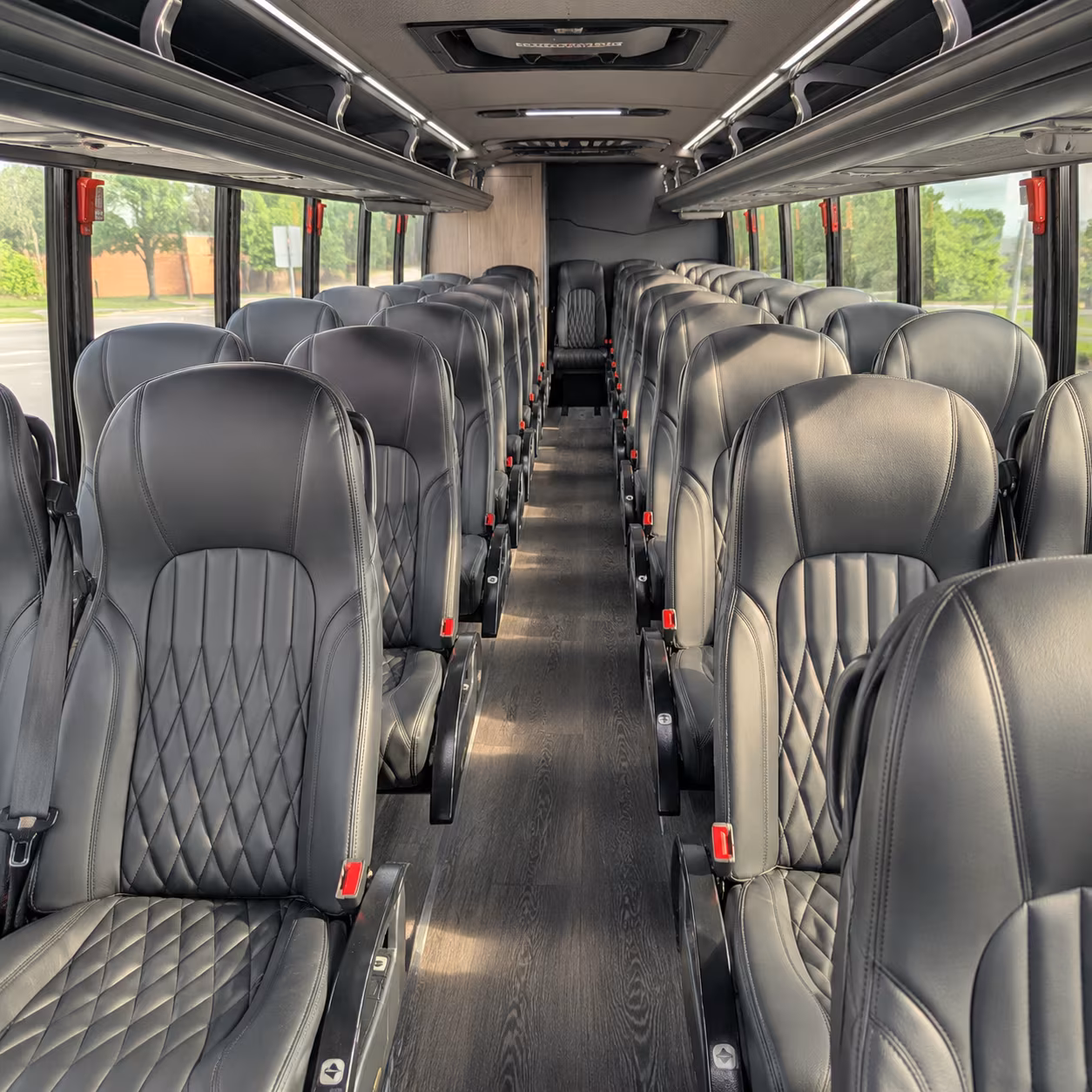 fresno religious group transportation onboard seating