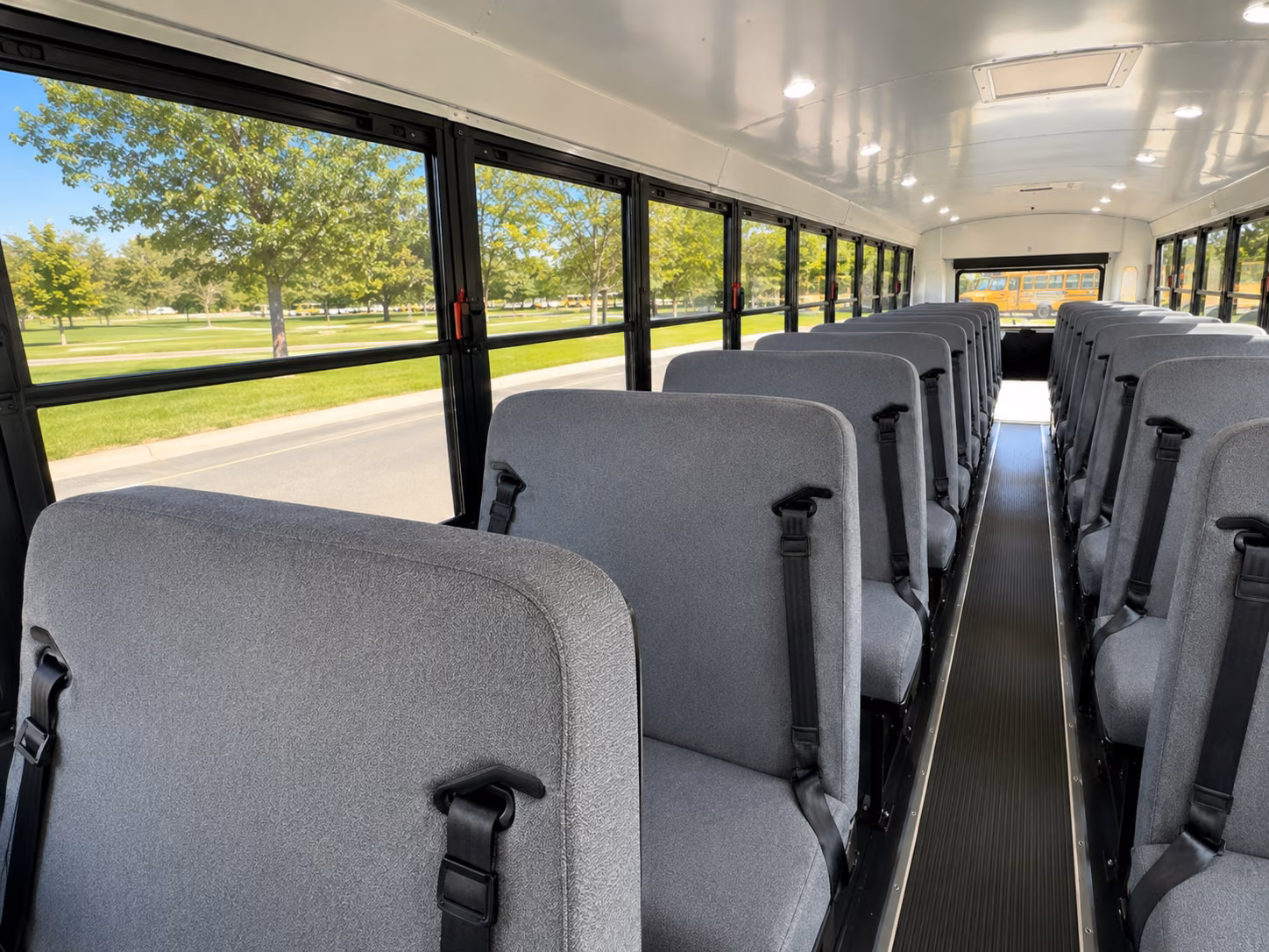 fresno school bus inside
