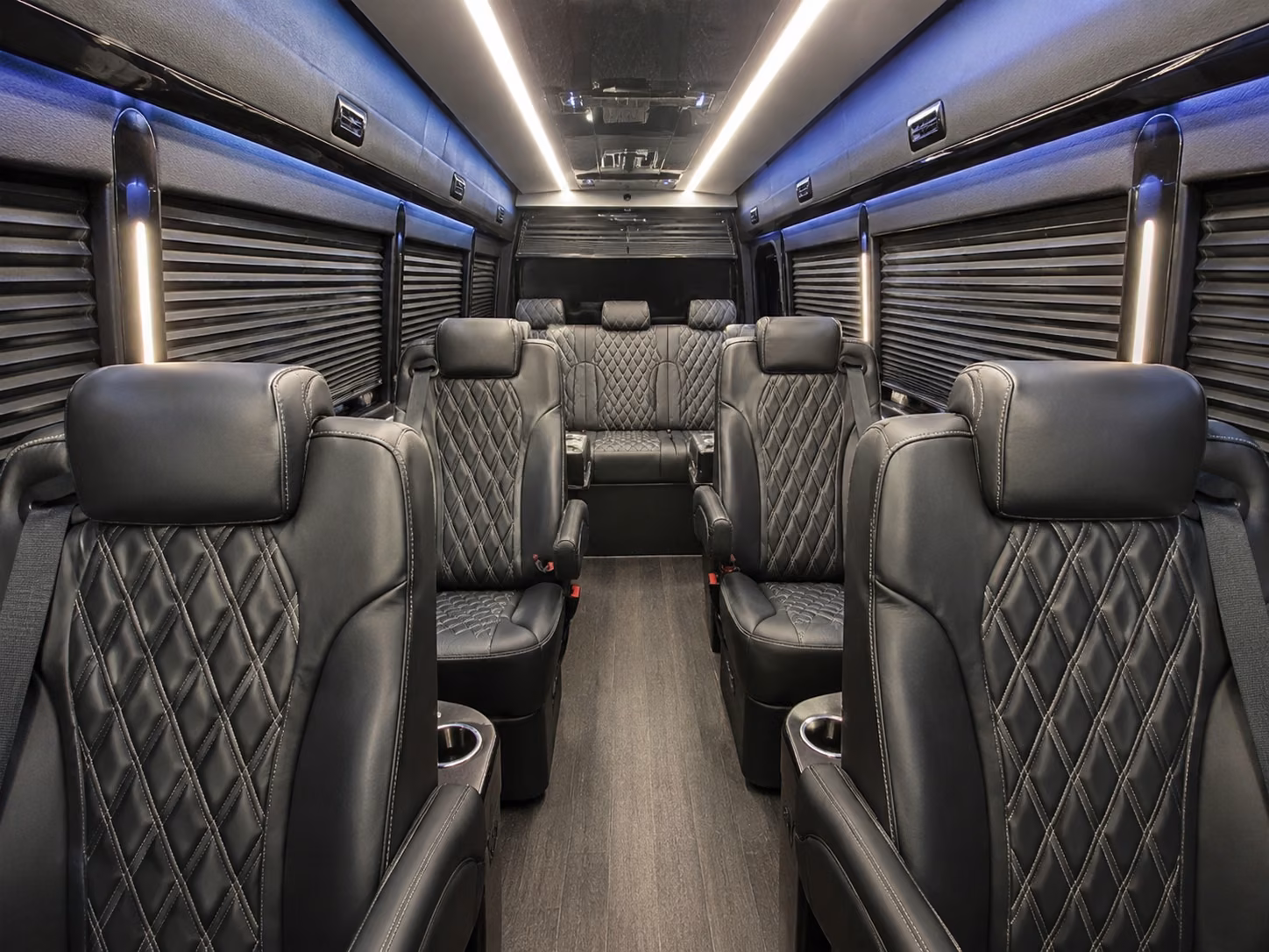 fresno sprinter van with driver interior